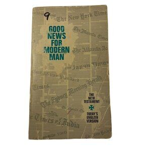 Good News For Modern Man The New Testament English Version 1969 Paperback u